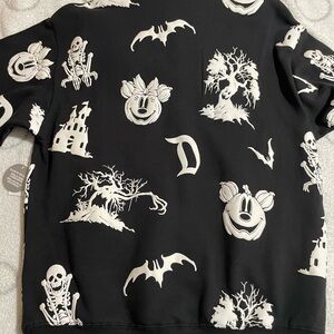 Disneyland -Black and White Halloween Graphic Sweatshirt hoodie